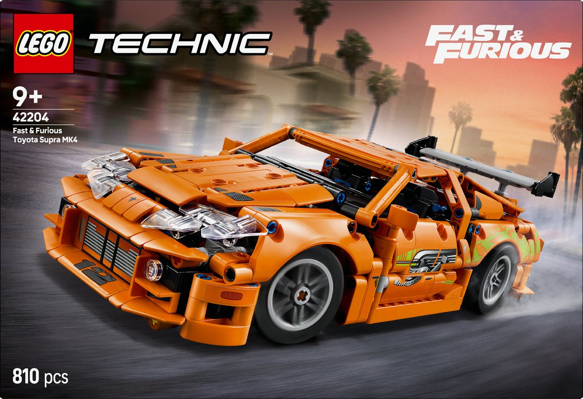 LEGO® Technic Fast and Furious Toyota Supra MK4 set - 42204 — afbeelding 13