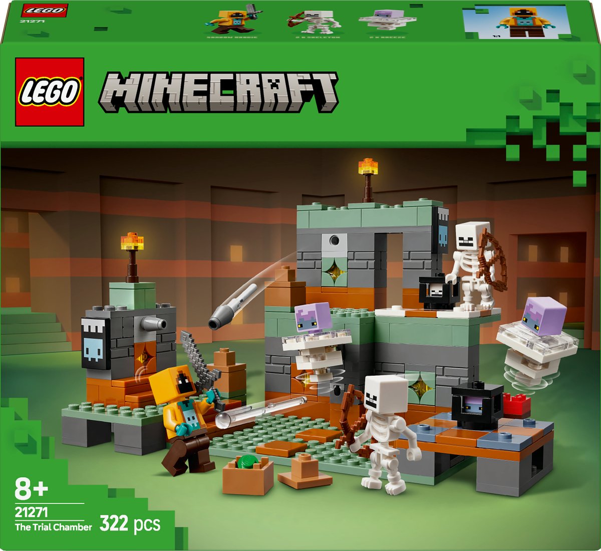 LEGO 21271 Minecraft De Trial Chamber