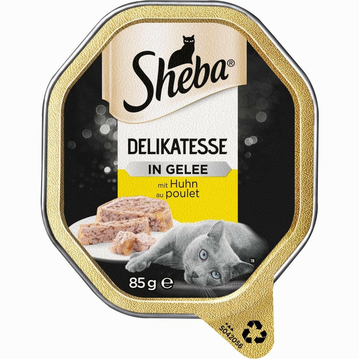 Sheba kom delicatesse in gelei gesneden 22x85g - met kip