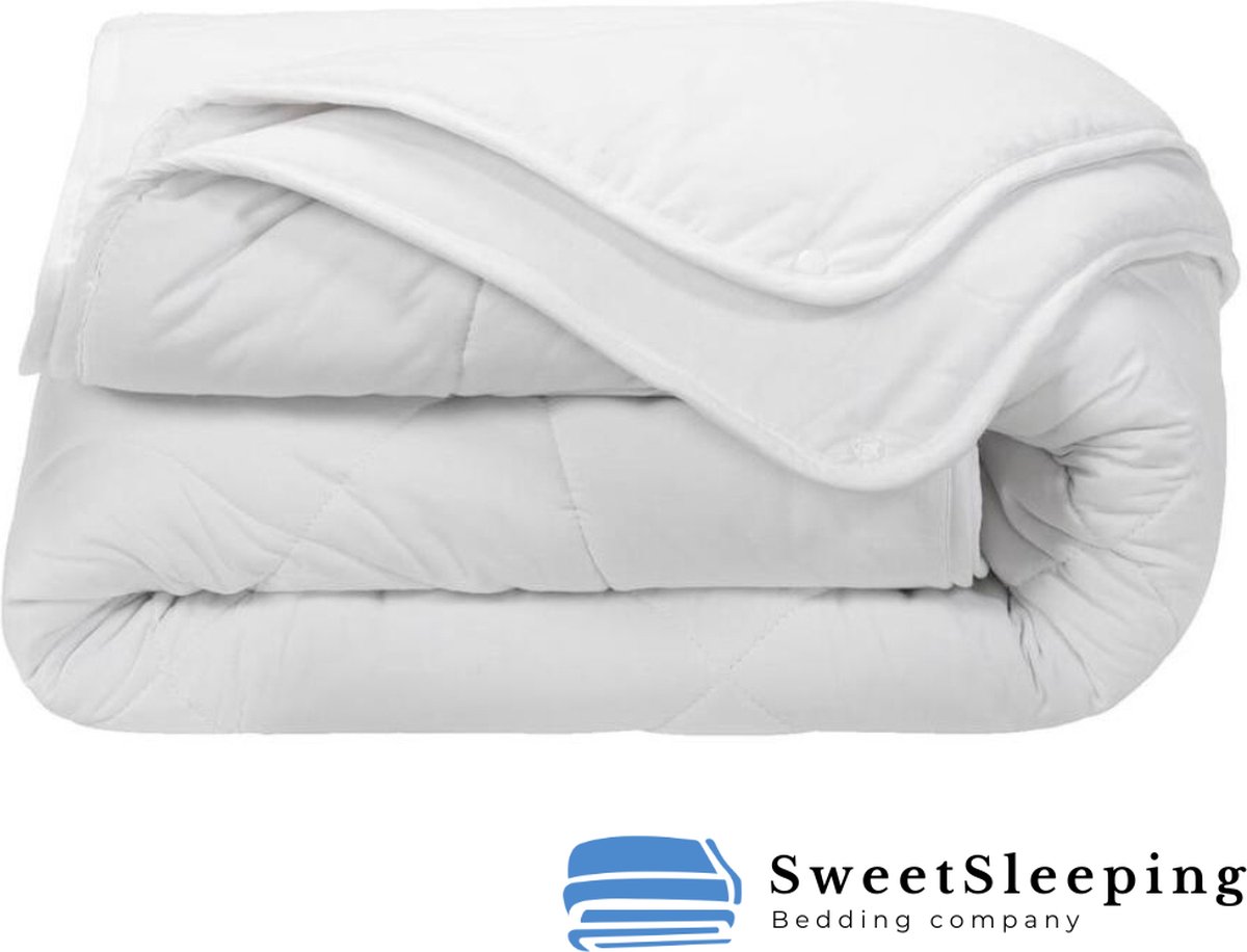 SweetSleeping Dekbed - Ultra soft 4-seizoenen dekbed - 100% Hollevezel | 450gsm vulgewicht - 240 x 220cm - Anti-allergisch - Dekbedden - Wasbaar