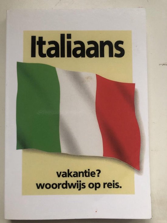 Italiaanse editie Vakantie? Woordwijs op reis - cover