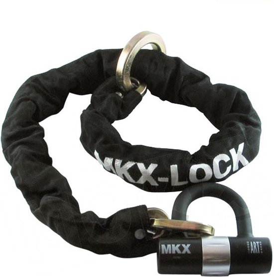 MKX-lock Motorslot Scooterslot kettingslot Loop+U-lock ART4 120cm van MK — afbeelding 5