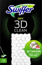 Swiffer Dry 3D clean dust lingettes recharge boîte de 14 pièces