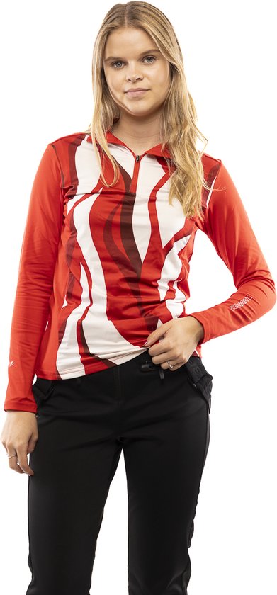 Ice Peak Fenton Ski Pully Dames Rouge design XL/42