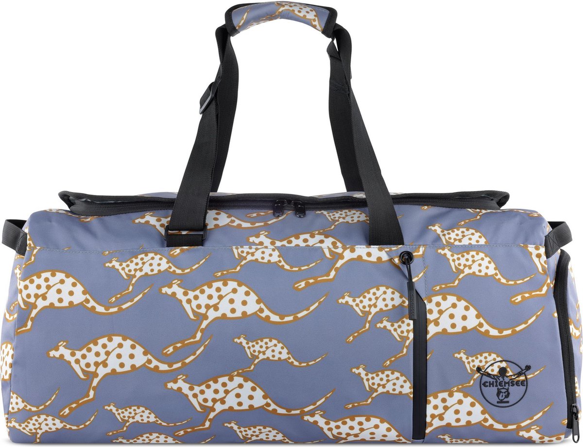 CHIEMSEE Sporttas Reistas Jump N Fly Sportsbag Purple Blauwgrijs