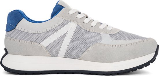 ARA -sneaker-art-12-29701-06 veter laag grijs-blauw maat 37