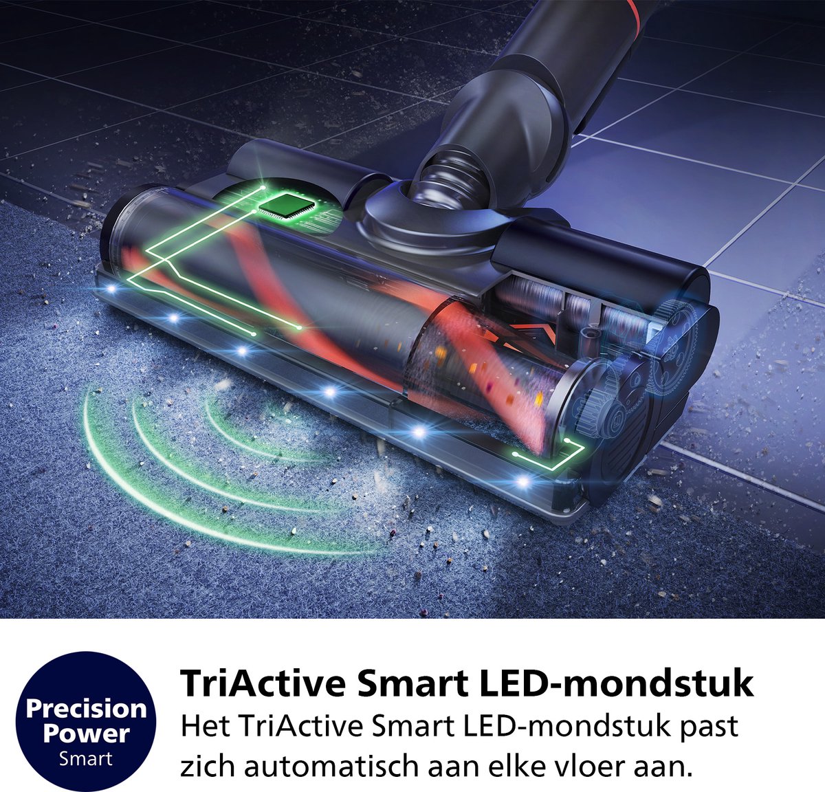 Philips Steelstofzuiger met Dweilfunctie Aqua - afbeelding 3