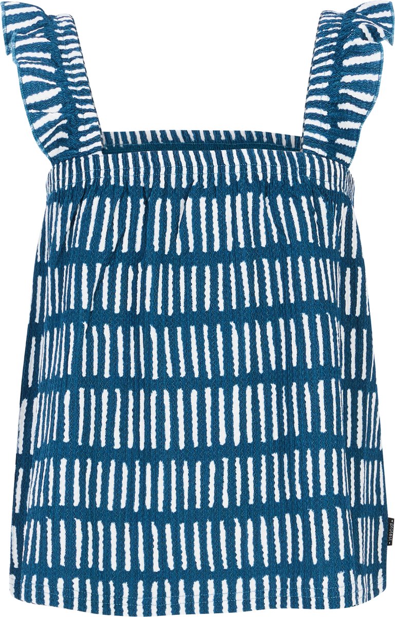 Protest Prtstassy Jr – T shirt Meisjes – Brede banden – Topje Blauw