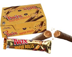 Twix Wafer Rolls 2-pack - 12 x 22,5 gram