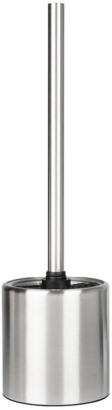 Brosse WC Livarno home - Brosse WC avec support - Acier inoxydable - 10,2 x 35,5 cm