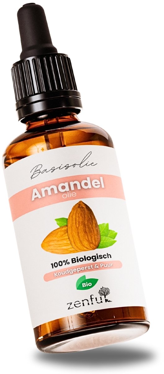 Amandelolie - 100% Puur & Natuurlijk - Amandel (zoet) Basisolie - Draagolie - Massage olie - Biologisch - 100ml