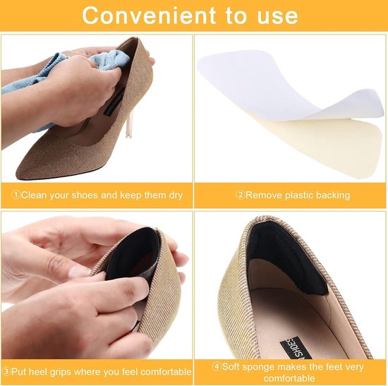 8 paar schoenvuller binnenzool unisex ademend zacht grote teenplug voorvoet pad schoenvuller voor hoge hak vrouwen voet pijnbestrijding zwart en beige