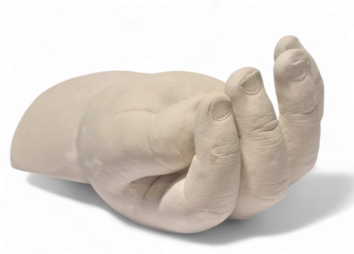 Handen,beeld,Handafdruk,Gips,afdruk,GipsHanden,Hand,3D,Compleet,Pakket bestaat uit 150 gram Casting Mix Poeder & 350 gram Gips | Bodycasting | Extensso® | Gipsafdruk | Alginaat | Een herinnering | Hobby Pakket | Bodycasting | Handbeeld