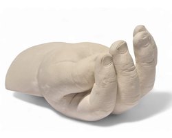 Handen,beeld,Handafdruk,Gips,afdruk,GipsHanden,Hand,3D,Compleet,Pakket bestaat uit 150 gram Casting Mix Poeder & 350 gram Gips | Bodycasting | Extensso® | Gipsafdruk | Alginaat | Een herinnering | Hobby Pakket | Bodycasting | Handbeeld
