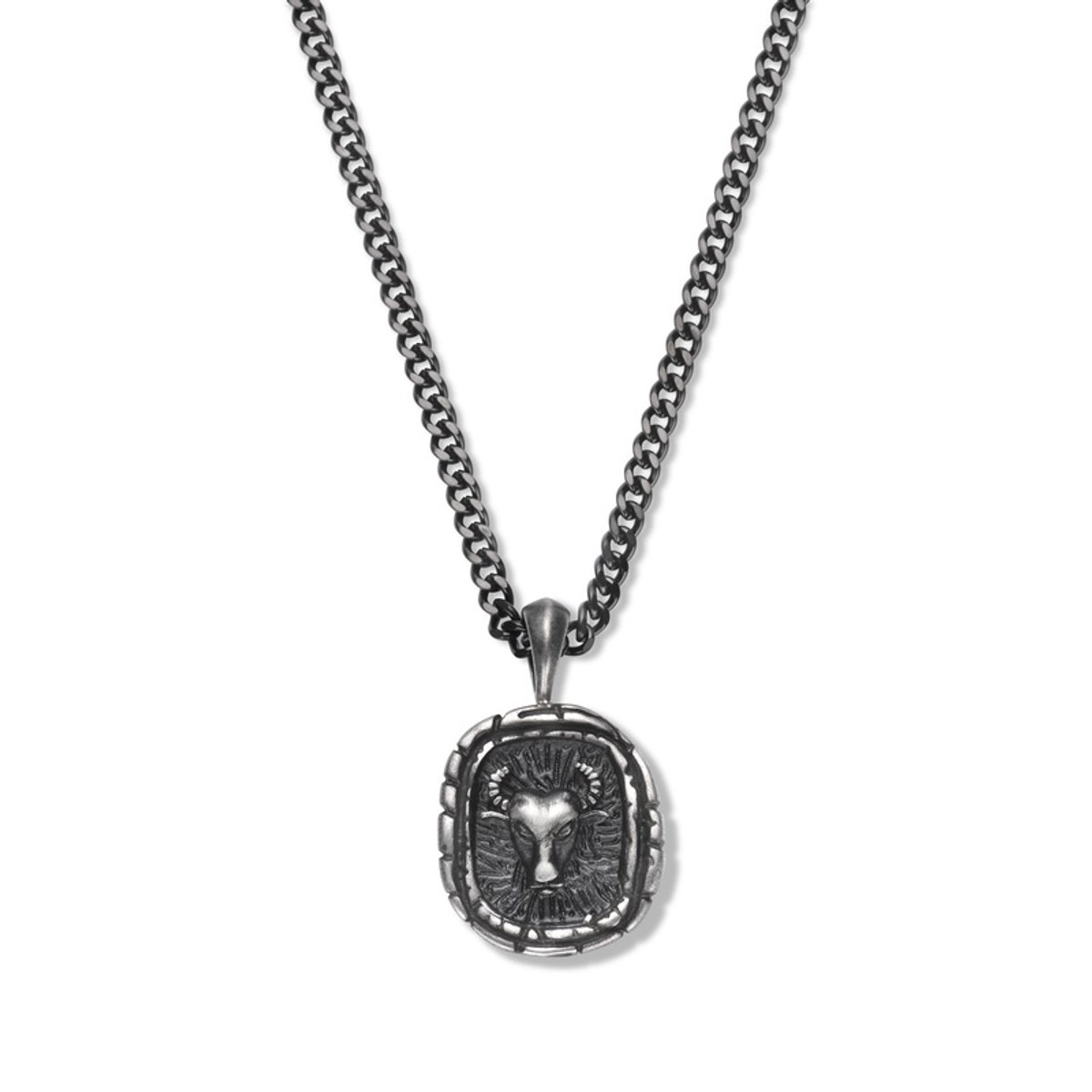 Frank1967 7FN-0035 zodiac ketting - 60CM - stier - Cadeau voor mannen - Sterrenbeeld