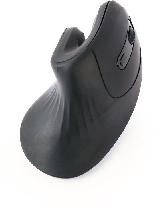 Gembird MUSW-ERGO-03 Ergonomische muis Bluetooth Optisch Zwart 6 Toetsen 800 dpi, 1200 dpi, 1600 dpi