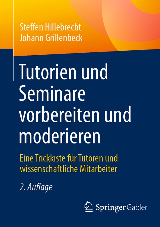 Tutorien und Seminare vorbereiten und moderieren - cover