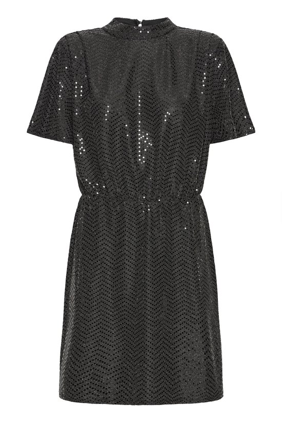 Robe femme Ichi IHNELENIA DR2 - Noire