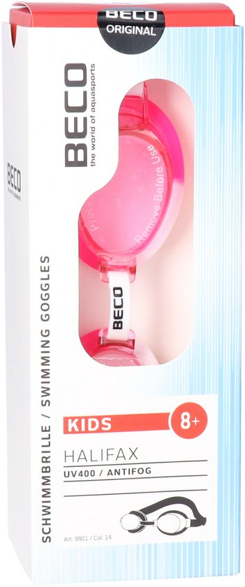 Beco kinder zwembril Halifax - wit/blauw- voor kinderen 8+