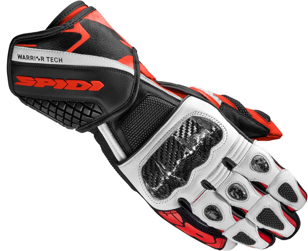 Spidi Carbo 5 Rood - Maat M - Handschoen