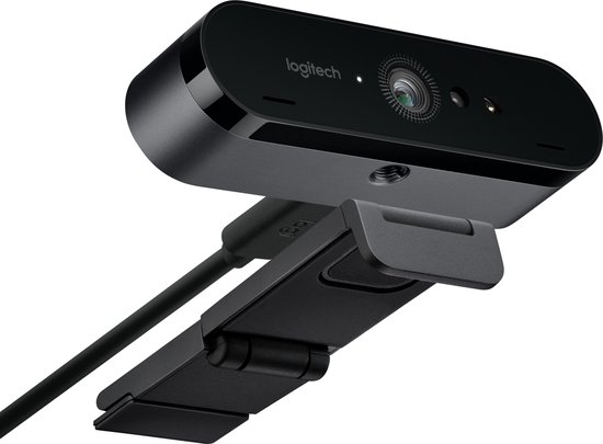 Logitech BRIO - Webcam - 4K Business Edition - HDR - 60 FPS - Windows & Mac - Zwart