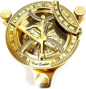 Zonnewijzer Kompas 10 cm messing compas 4 inch vintage zakkompas militairia | Wandelen, Kamperen, Outdoor, Educatie, Geocaching