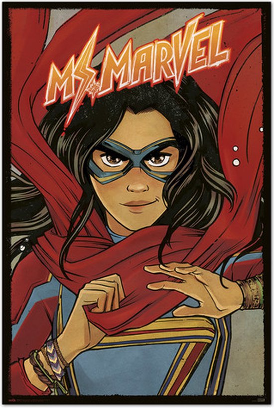 Poster Ms Marvel Comicbook 61x91,5cm