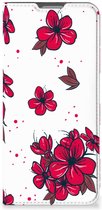 Smartphone Hoesje OPPO Reno8 Lite Mobiel Cover Blossom Red