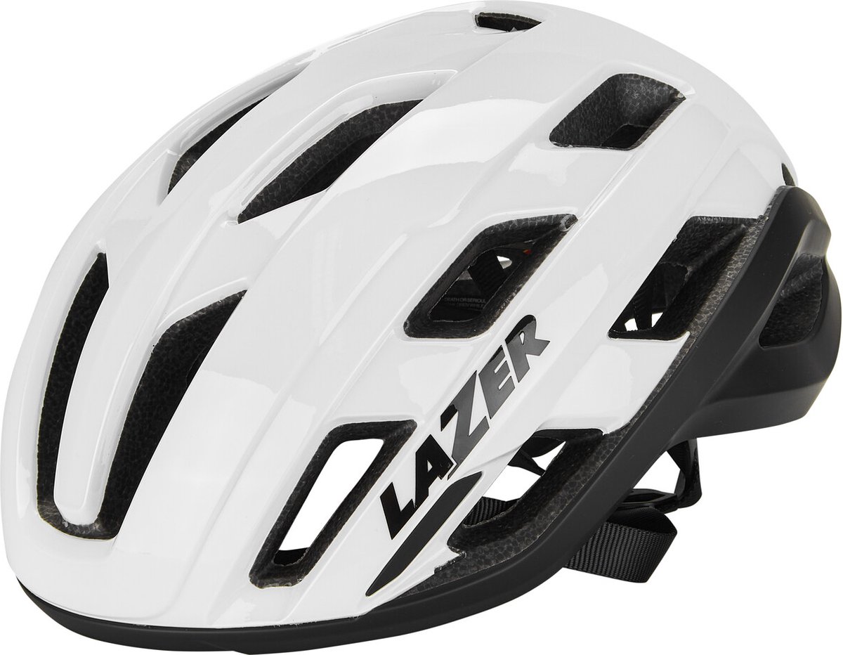Lazer Helm Road Strada KinetiCore L Wit