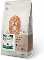 Vigor & Sage Hondenvoer Small Lilly Root Beauty 2 kg