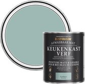 Rust-Oleum Blauw Afwasbaar Mat Keukenkastverf - Kustblauw 750ml