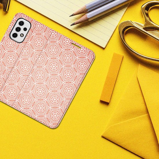 Coque Smartphone Samsung Galaxy A23 Mobile Case Motif Orange