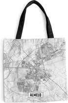 Sac à bandoulière - Sac de plage - Shopper City map Almelo - 45x45 cm - Sac en coton