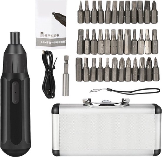 Tournevis Sans Fil 3,6 V Batterie Li-ion 3,6 V - 850 Mah - Batavia