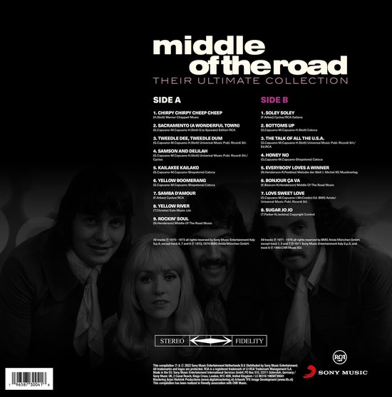 Middle Of The Road - Their Ultimate Collection (LP) - Middle Of The Road