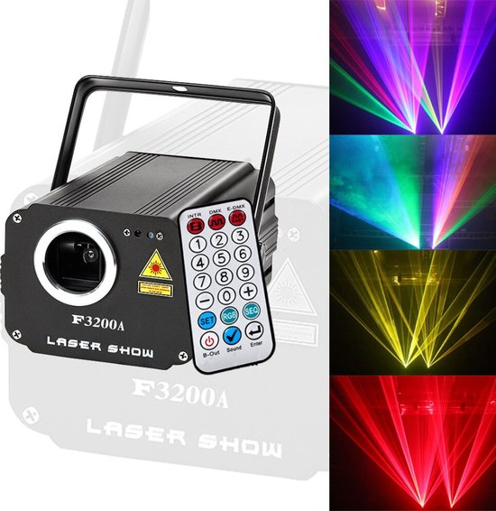 Laser - Lampe Disco Avec App - Lampe Disco 2.2W Laser - Spectacle Laser  Pour Rave -... | bol.com