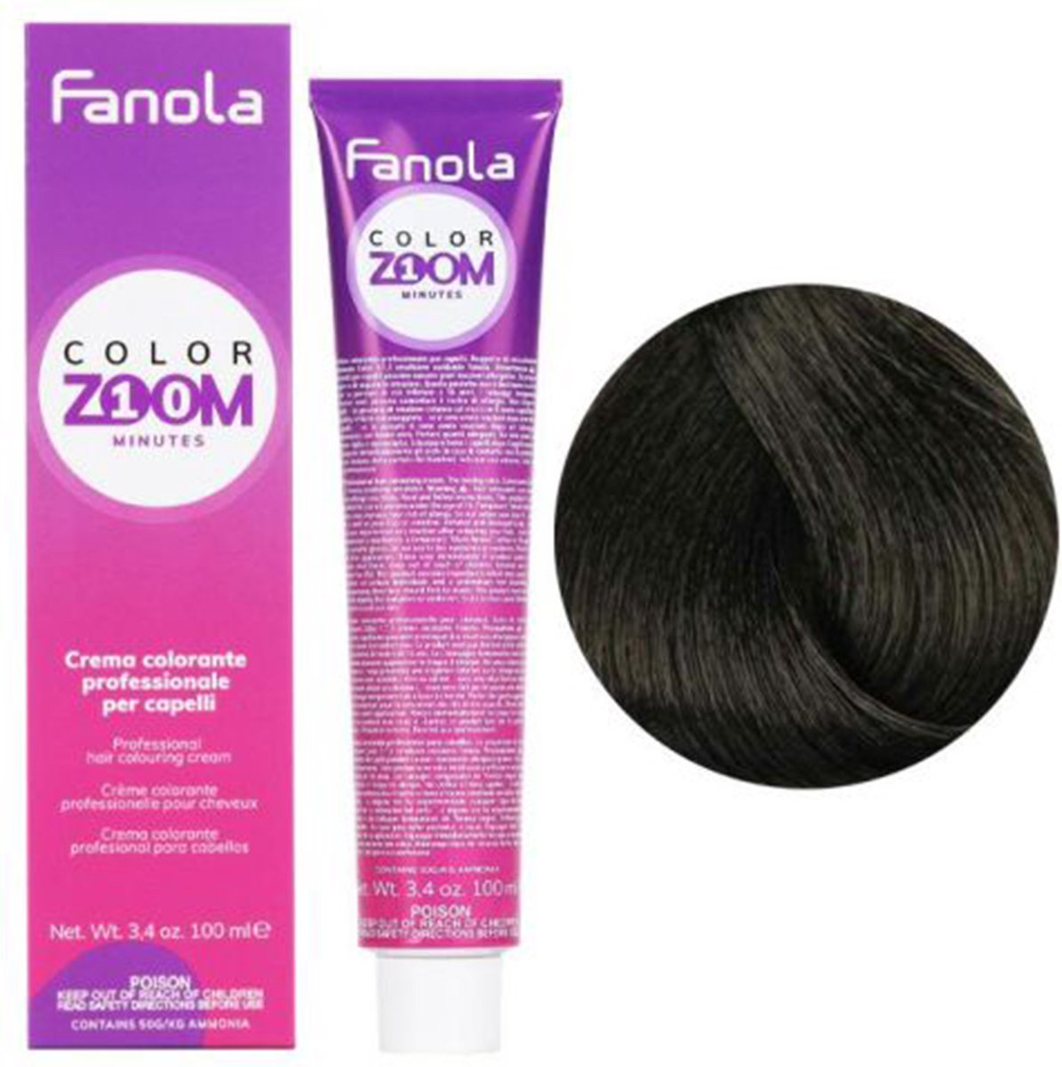 Fanola - Color Zoom - 100 ml - 4.71