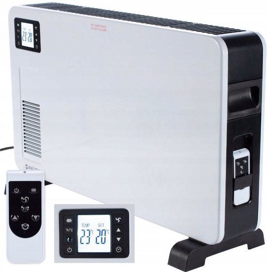 Convecteur Mural 1500W – Chauffage Économique Avec Thermostat Électronique
