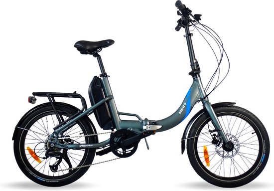 Urbanbiker Mini Plus | Elektrische fiets Opvouwbare | Autonomie 100KM | 20