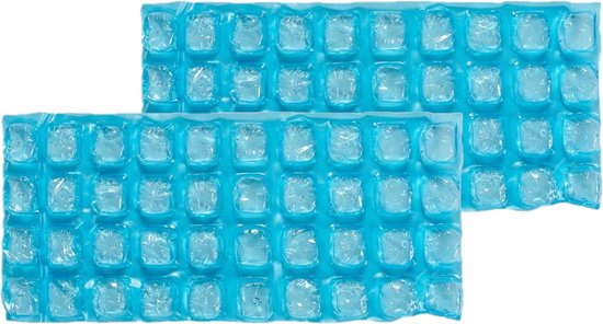Herbruikbare koelelementen/icepacks 13 x 9 x 20 cm - Flexibele koelelementen voor koeltas/koelbox — afbeelding 3