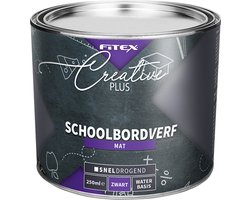 Fitex Creative+ Schoolbordverf Zwart