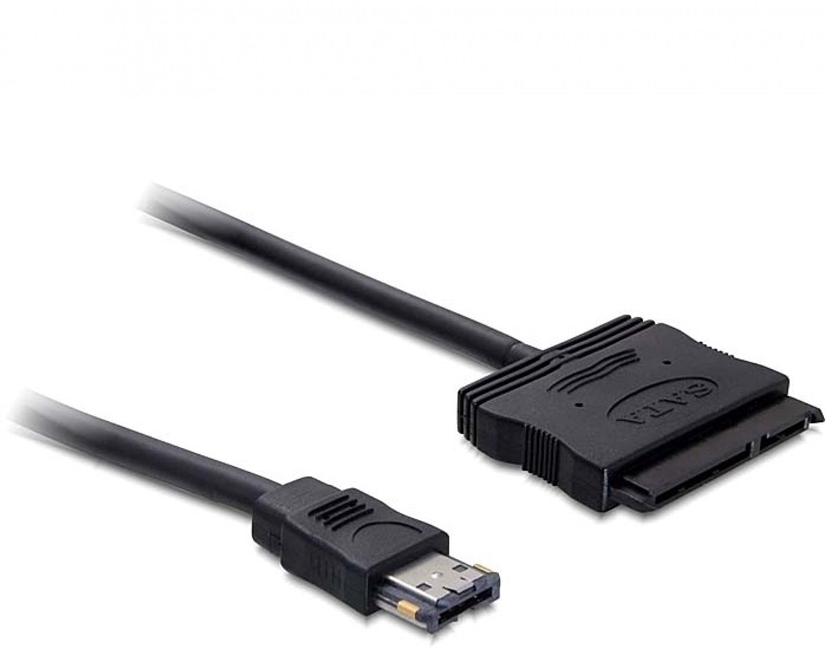 Delock - eSATApd naar SATA kabel - 0.5 meter