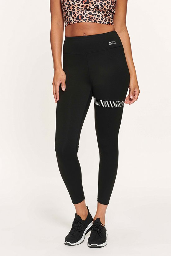 Active panther Lola high waist legging in de kleur zwart, sportbroek voor  dames, yoga,... | bol.com