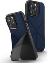 Uniq Hoesje Geschikt voor iPhone 14 Pro Max - Uniq Transforma Backcover MagSafe - blauw