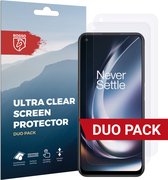 Rosso Screen Protector Ultra Clear Duo Pack Geschikt voor OnePlus Nord CE 2 Lite | TPU Folie | Case Friendly | 2 Stuks