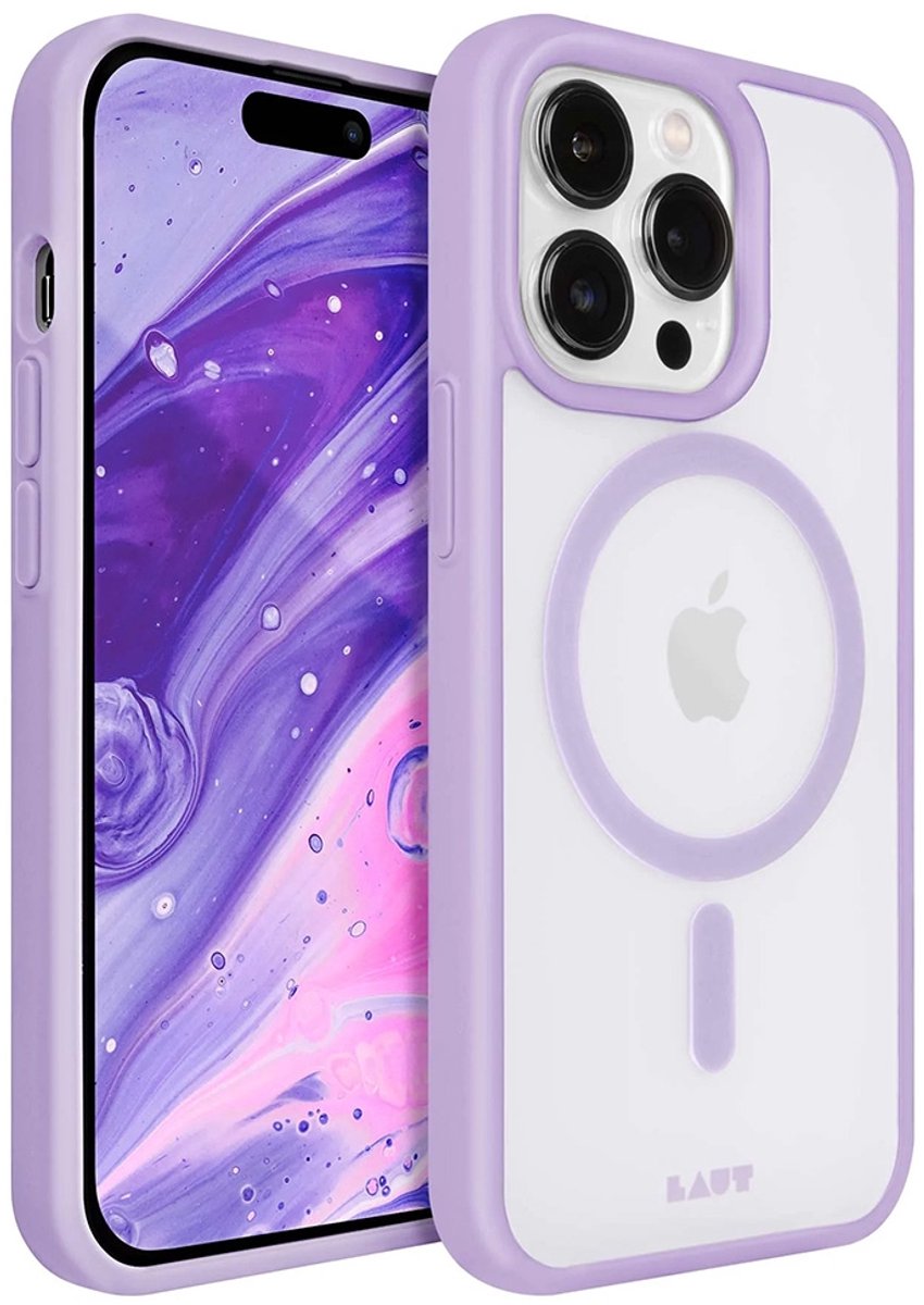Laut Huex Protect hoesje geschikt voor iPhone 14 Pro - paars