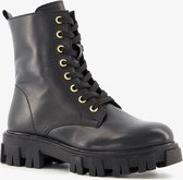 Muyters Veterboots zwart Leer 24609 - Maat 24 | bol.com