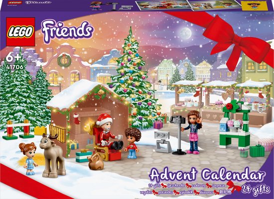Afbeelding van LEGO Friends Adventskalender 2022 -41706 speelgoed
