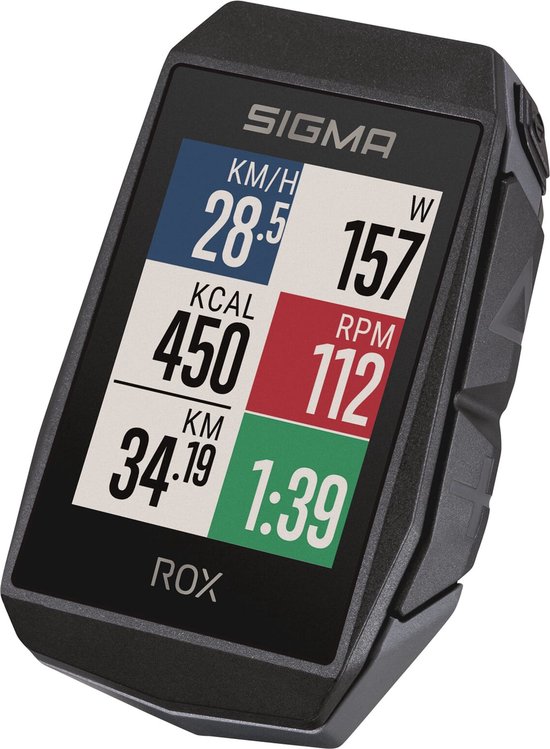 GPS Fietscomputer Sigma ROX EVO GPS met stuurhouder - zwart | bol.com