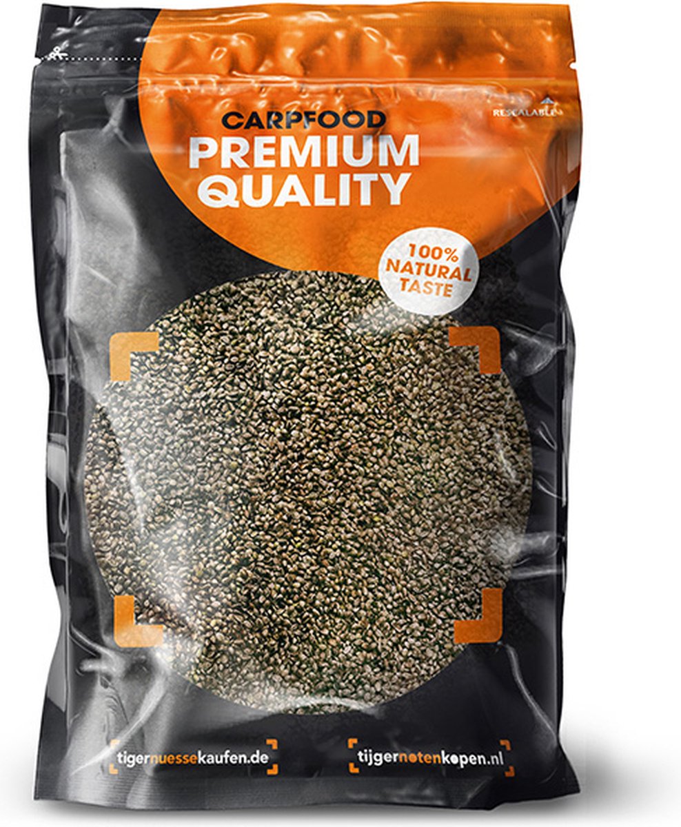 Hennep 20KG | Hennepzaad | Karpervissen | Partikels | Karper Aas